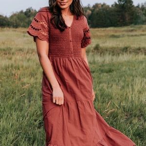 One Loved Babe Shall We Dance Dress (red)